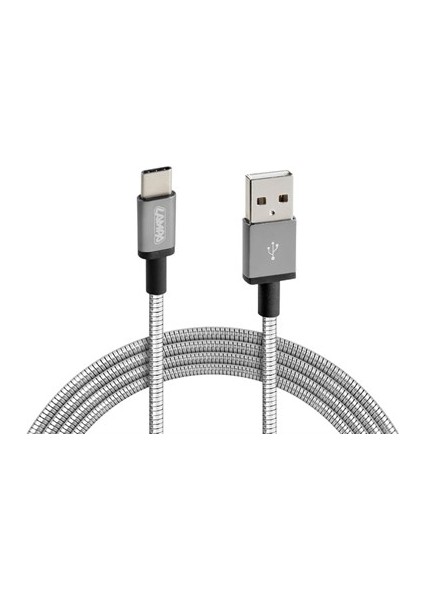 Iron Type C Metal Gövdeli Ekstra Güçlü Hızlı Şarj Kablosu 100 cm 38857 fiyatları