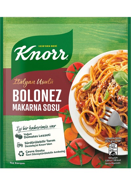 MAKARNA SOS SPAGETTİ BOLONEZ 45G