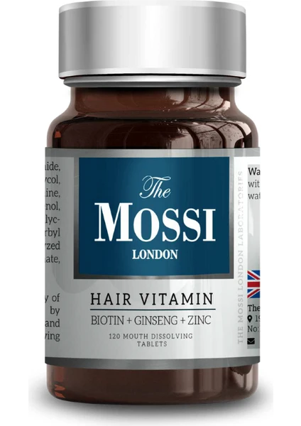 The Mossi London Hair Vitamin 120 Tablet