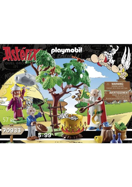 Asterix 70933 Miraculix Sihirli Iksirli, 5 Yaş ve Üstü Çocuklar Için Oyuncak