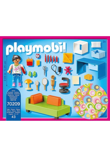 Dollhouse 70209 Gençlik Odası, 4 Yaş ve Üstü