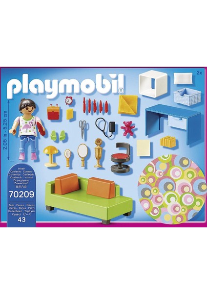 Dollhouse 70209 Gençlik Odası, 4 Yaş ve Üstü