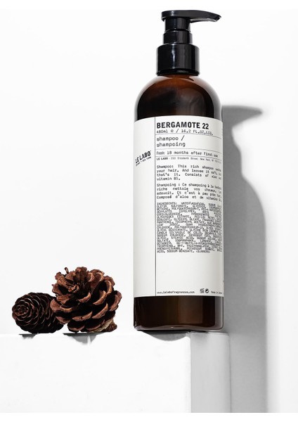 Bergamote 22 Shampoo 480 ml