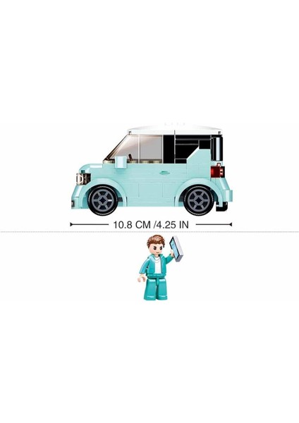 Mini Handcraft Party Car Mavi
