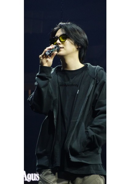 Bts Suga Agust-D Siyah Fermuarlı Hırka 4xl-5xl