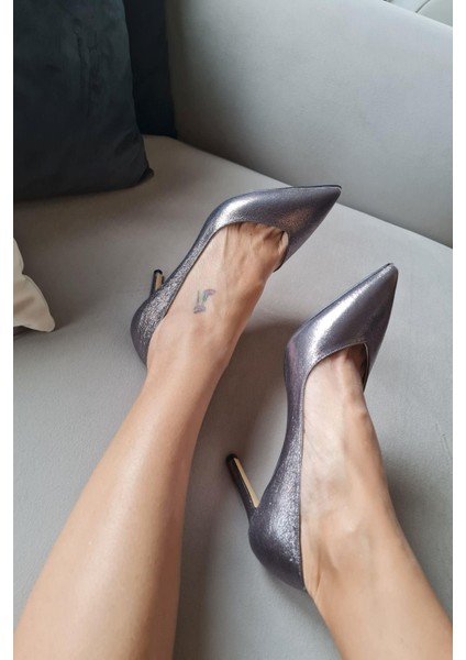036 468 Topukla Kadın Sivri Burun 8 cm Topuklu Klasik Stiletto fiyatları