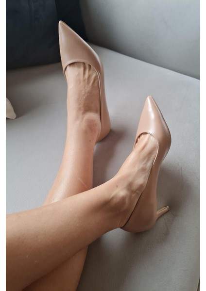 036 450 Topukla Kadın Sivri Burun 6 cm Topuklu Stiletto