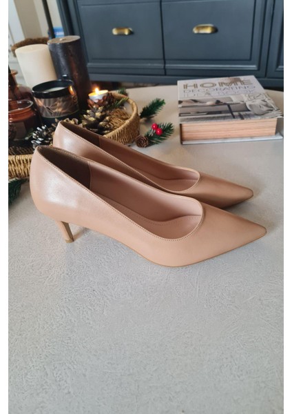 036 450 Topukla Kadın Sivri Burun 6 cm Topuklu Stiletto
