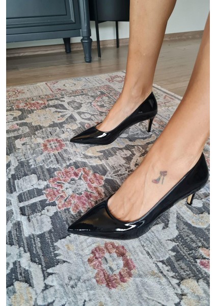036 450 Topukla Kadın Sivri Burun 6 cm Topuklu Stiletto