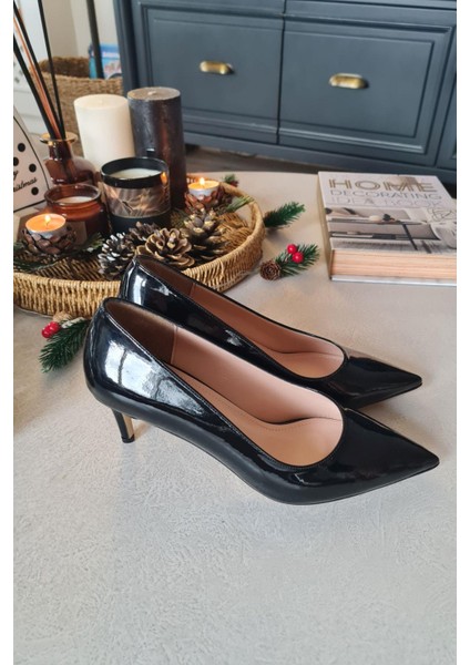 036 450 Topukla Kadın Sivri Burun 6 cm Topuklu Stiletto