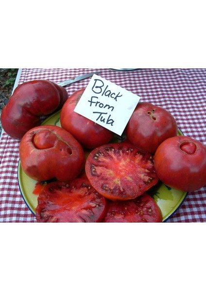 Tula Domates Tohumu Dünyanın En Lezzetli Siyah Domatesi Geleneksel Black From Tula Heirloom