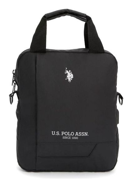 U.S. Polo Assn.  Siyah Unisex Postacı Çantası PLEVR23610