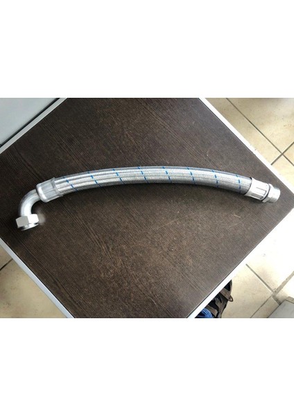 Irka Dirsekli Fleks Hortum Galvaniz 1'' - 80 cm