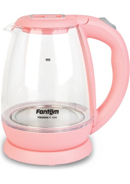 Fokurdak Kt 4000 Cam Su Isıtıcısı Pembe fiyatları