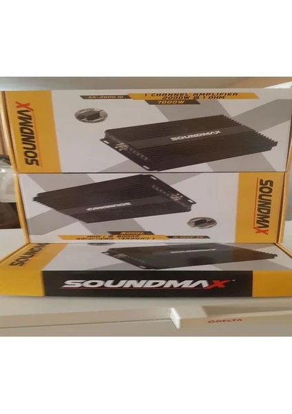 SX-2000.1D 5000 Watt Mono Amfi Bas Kontrol Aparatlı