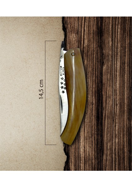 Boynuz Saplı 7 Yıldız Çoban Çakısı 26.5 cm fiyatları