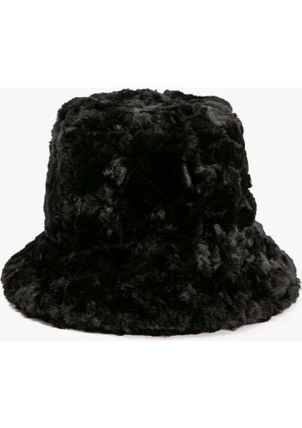 Kışlık Peluş Bucket Şapka