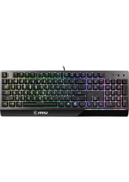 Solfej Mix Msı Gg Vigor GK30 Tr Gaming Klavye, Rgb LED Aydınlatma, USB Bağlantı