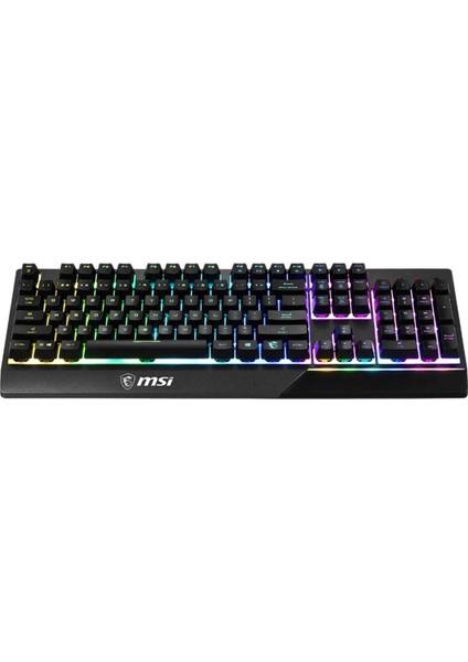 Solfej Mix Msı Gg Vigor GK30 Tr Gaming Klavye, Rgb LED Aydınlatma, USB Bağlantı