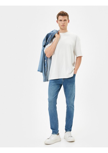 Skinny Fit Kot Pantolon - Michael Jean
