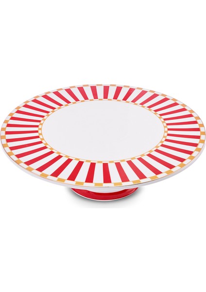 Linea New Year Yılbaşı Kek Standı Kırmızı