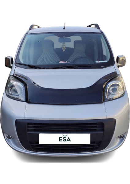 Esa Fiat Fiorino Ön Kaput Koruyucu Rüzgarlığı Abs Plastik Piano Black 2007 ve Sonrası