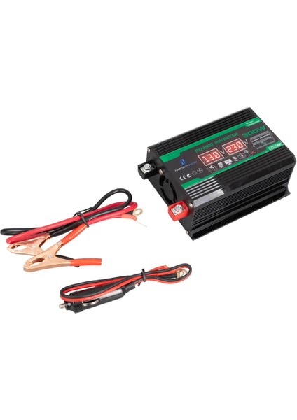 Dijital Ekran 12 Volt 300 Watt Modıfıed Sınus Power Inverter TED300W (81)