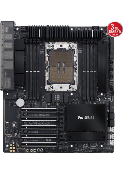 Pro Ws W790-Ace Intel W790 Lga4677 Ddr5 6800 2X M2 Usb3.2 10Gbit + 2.5Gbit (Pro Ws W790-Ace) Anakart