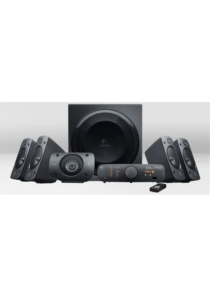 LOGITECH 980-000468, Z906, 500W, 5+1, Surround, Uzaktan Kumandalı, Ses Sistemi (Siyah)