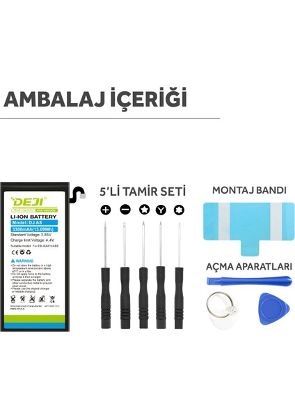 Samsung Galaxy A8 2016 / A810 Uyumlu Mucize Batarya Eb-ba810abe fiyatları