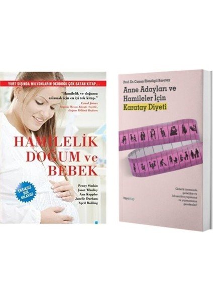 Hamilelik, Doğum ve Bebek + Anne Adayları ve Hamileler Için Karatay Diyeti (2 Kitap)