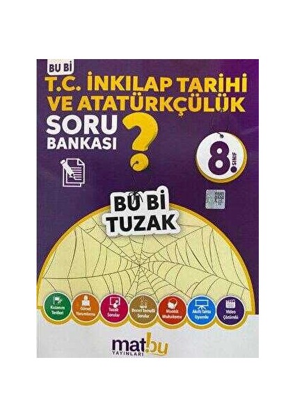 8. Sınıf T.C. İnkılap Tarihi ve Atatürkçülük Bu Bi Tuzak Soru Bankası