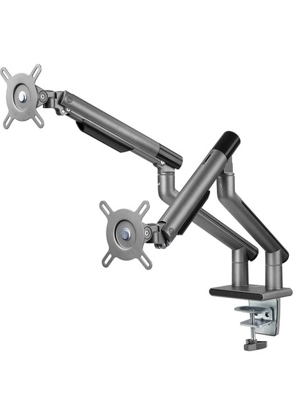 Eyes 12 Dual Gray Ayarlanabilir Ikili Monitör Kolu