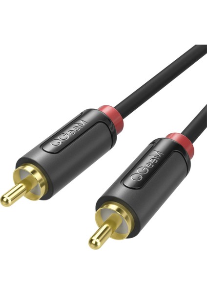 Bilgisayar Televizyon ve Ses Sistemleri Için Rca Jack Girişi ve Çıkışı 3 Metre Aux Hifi Ses Kablosu