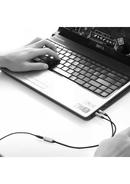 Kulaklık ve Mikrofonu Aynı Anda Kullanın 3.5mm Jack Ses ve Mikrofon Girişi Audio Çoğaltıcı Kablo