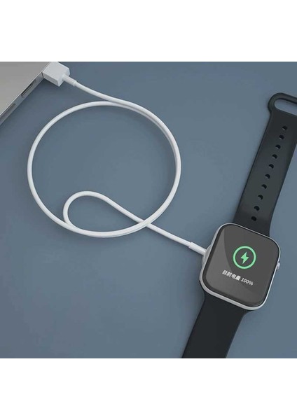 Apple Watch Için Type-C Manyetik 1 Metre Şarj Kablosu Hızlı Şarj ve Adsorpsiyon Yüksek Performanslı modelleri