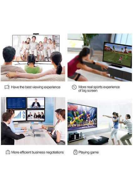 Monitör Laptop Akıllı Tv Projektör Için Iki Ucu HDMI Bağlantılı Ses ve Video Aktarım Kablosu 2 Metre fırsatları