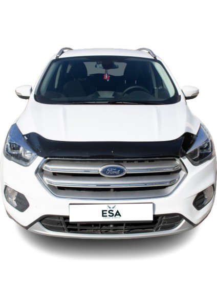 Ford Kuga Ön Kaput Koruyucu Rüzgarlığı Abs Plastik Piano Black 2017-2020 Yıllarına Uyumlu fırsatları