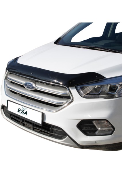 Ford Kuga Ön Kaput Koruyucu Rüzgarlığı Abs Plastik Piano Black 2017-2020 Yıllarına Uyumlu indirimleri