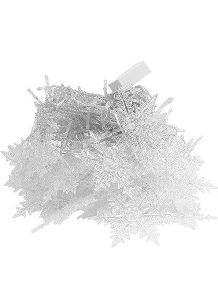 Noel Kar Taneleri LED Dize Işıklar Yanıp Sönen Işıklar Perde Işık Su Geçirmez Tatil Parti Işığı Ab Tak Çok Renkli (Yurt Dışından)