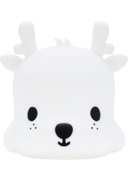 Karikatür Silikon Gece Lambası U Açık Kahverengi Silikon Işık Renkli Atmosfer Gece Lambası Başucu (Yurt Dışından)