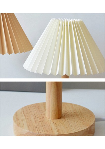 Pileli Masa Lambası Yatak Odası Başucu Kişiselleştirilmiş Gece Lambası - Beyaz USB Şarjı 7W A1 (Yurt Dışından) modelleri