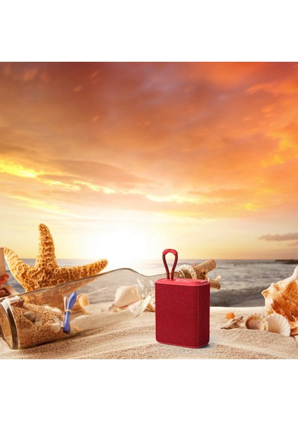 Ipx6 Su Geçirmez Duş Bluetooth Hoparlör Plaj Açık Kırmızı Için Hd Ses ile Taşınabilir Kablosuz Açık Hoparlör (Yurt Dışından) fırsatları