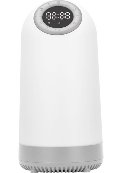 Bluetooth Hoparlör Gece Işıkları Çalar Saat Basın Kontrolü Başucu Lambası Rgb Renkli Değişen LED Masa Lambası Yatak Odası Için (Yurt Dışından)