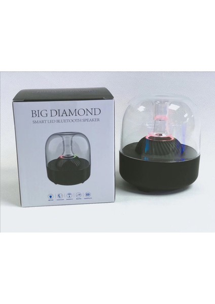 Taşınabilir Hoparlörler Bluetooth 4.2 Sütun Kablosuz Bluetooth Hoparlör Değişken Renkli LED Işık ile Güçlü Yüksek Bas Radyo (Yurt Dışından)