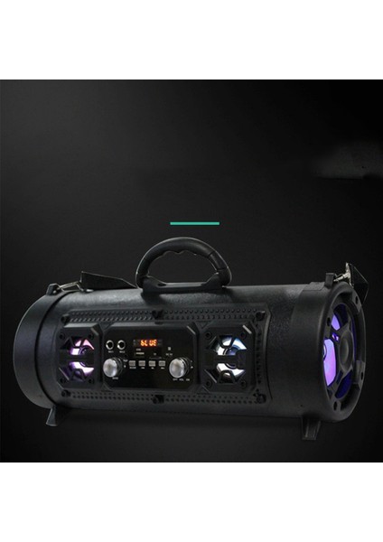 Çok Fonksiyonlu Bluetooth Dış Mekan Taşınabilir Hoparlör 20W Subwoofer Dış Mekan Partileri Için Uygun Yeşil (Yurt Dışından)