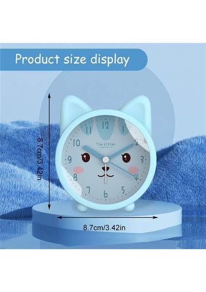 Çocuklar Için Sevimli Hayvan Çalar Saat, Geçmeyen / Çalar Saat, Arkadan Aydınlatmalı Sessiz Masa Çalar Saati (Yurt Dışından) fiyatları