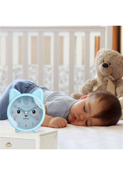Çocuklar Için Sevimli Hayvan Çalar Saat, Geçmeyen / Çalar Saat, Arkadan Aydınlatmalı Sessiz Masa Çalar Saati (Yurt Dışından) indirimleri
