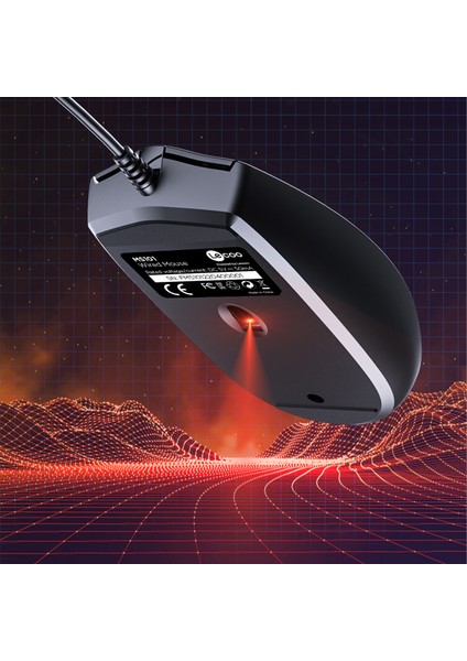 Lenovo Lecoo MS101 USB Kablolu 1200DPI 3 Tuşlu Optik Mouse Siyah