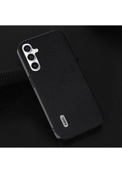 Samsung Galaxy A24 4g Inek Deri+Pc+Tpu Kasa Nappa Doku Koruyucu Telefon Kapağı (Yurt Dışından)